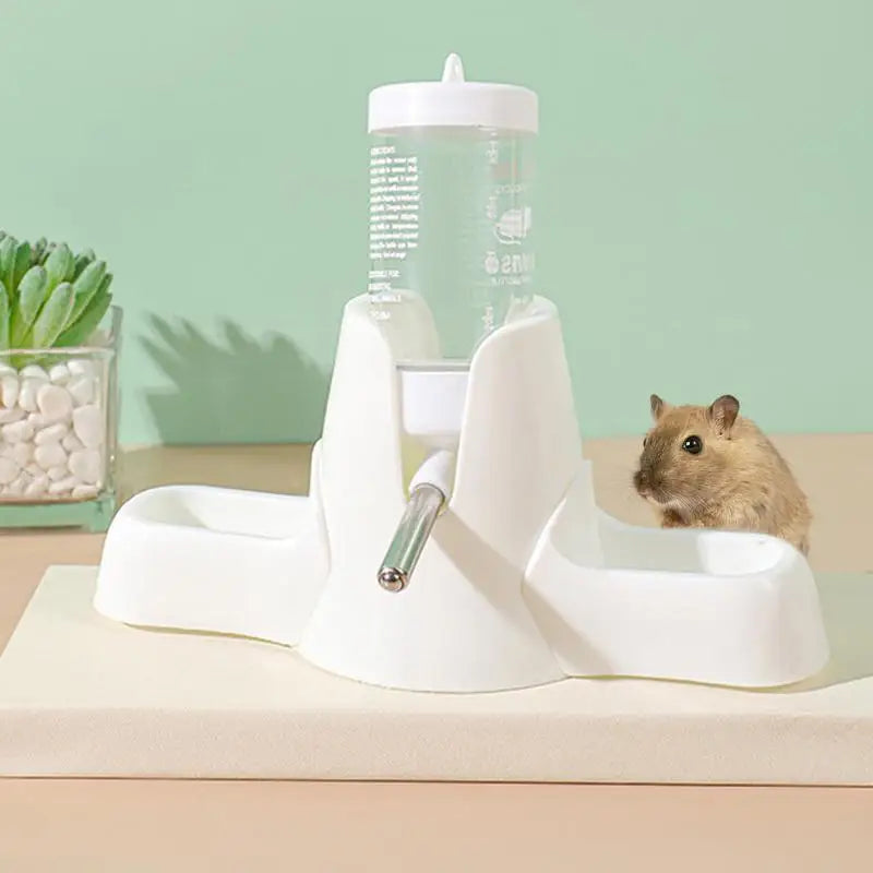 80/60ml Hamster Water Fountain Pet Water Bottle Gerbil Automatic Feeder Feeding Small Pet Water Dispenser Holder Suspension